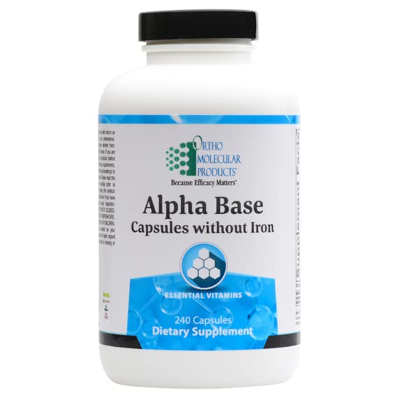 Alpha Base Capsules Without Iron (240ct)