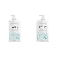 Ivory Mild & Gentle Body Wash, Original Scent, 35oz (Pack of 2)