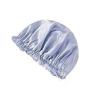 THXSILK Silk Japan Cb Sleep Cap for Women Hair Care, Silk Night Sleep Cap Adjustable Curly Hair Wrap for Sleeping