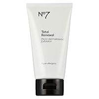 Total Renewal Microdermabrasion Scrub - Hypo Allergenic Facial Exfoliator - Microdermabrasion Crystals to Reduce Fine Lines and Wrinkles - Acne Face Wash for Dark Spots, Uneven Skin Tone (2.5 oz)