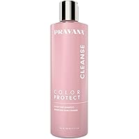 Pravana Color Protect Color Care Shampoo | Maintains Vibrant Color & Prevents Fading | For Color-Treated Hair | Enriched to Improve Manageability & Strength