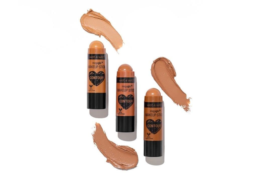 Wet n Wild MegaGlo Makeup Stick Conceal and Contour Brown Where's Walnut?,1.1 Ounce (Pack of 1),806