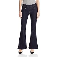 7 For All Mankind Women's Petite Size The Tailorless Pintuck Trouser-Short Inseam