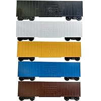 Evolve Blank Boxcar (Halves) DIY Train (Yellow)