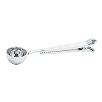 Norpro Coffee Scoop with Bag Clip Stainless Steel 1.5 tbsp 7.5