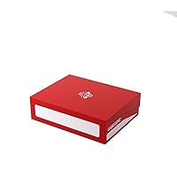 Gamegenic Token Holder | Protect and Store Game Tokens | Durable Storage Box for Tokens, Dice, Cards and other Game Accessories | Compatible with Board Games, LCG and TCGs | Red Color | Made