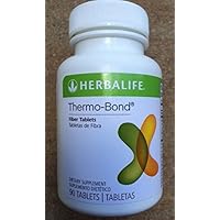 Herbalife Thermo-Bond Fiber Tablets with Fiber from Apple Acacia Oat and Citrus - 90 Tablets