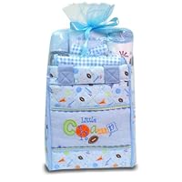 Baby Essentials Little Champ Diaper Bag Gift Set Blue