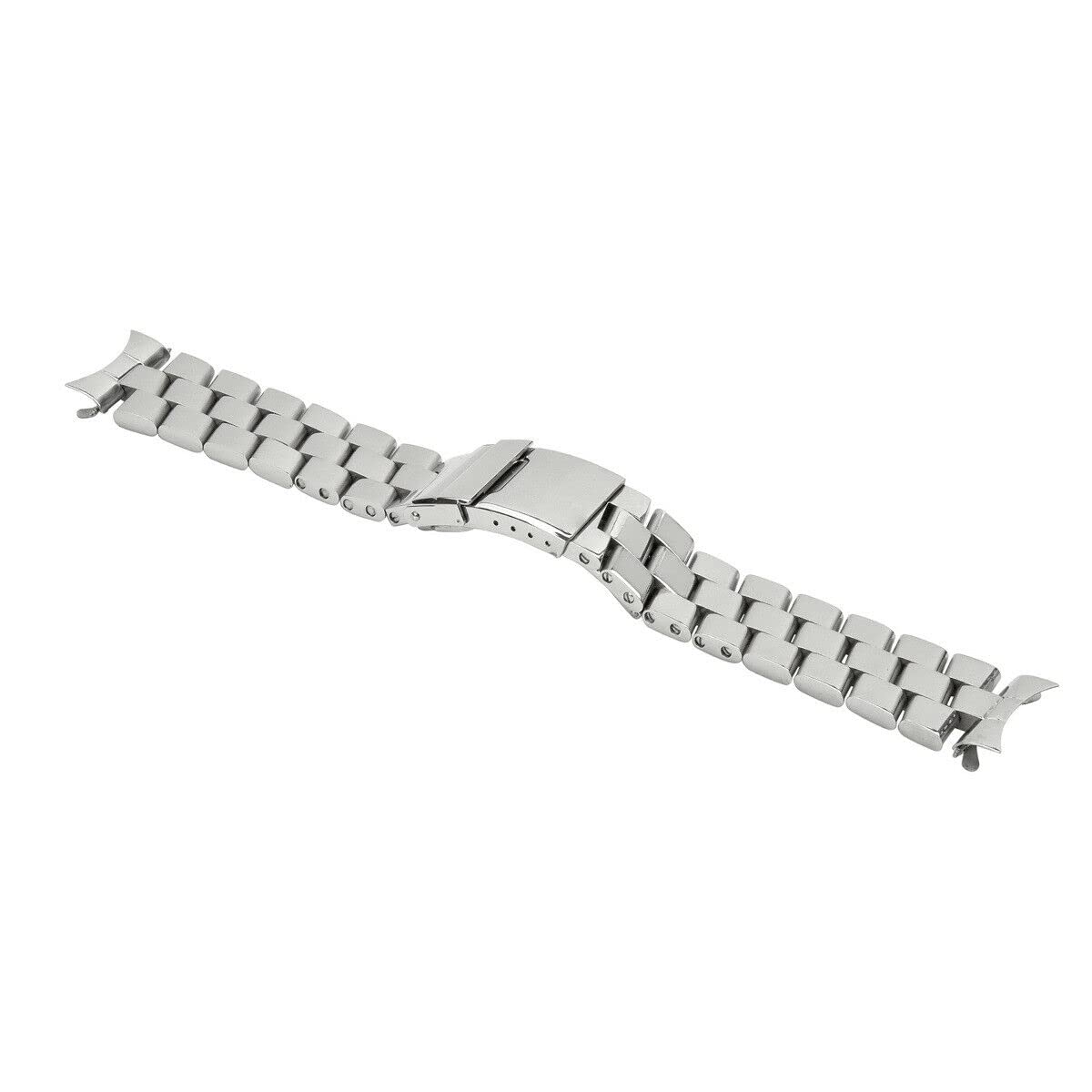 Ewatchparts 22MM WATCH BAND BRACELET FOR BREITLING SUPEROCEAN ABYSS COLT POLISHED CURVED END