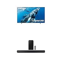 SAMSUNG 98-Inch Crystal UHD DU9000 TV with Q600C Soundbar Included