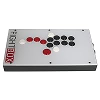 FightBox F10-PC All Button Leverless Arcade Fight Stick Game Controller Compatible With PC/PS3/Switch