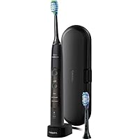 Philips Sonicare HX9610/17 ExpertClean 7300 Electric Toothbrush with BrushSync Technology and Smartimer & BrushPacer - (Black)