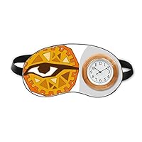 Egypt Eye Totem Pattern Sleep Eye Head Clock Travel Shade Cover