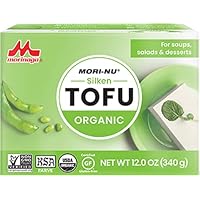 Mori-Nu Silken Tofu Organic | Velvety Smooth and Creamy | Low Fat, Gluten-Free, Dairy-Free, Vegan, Made with Non-GMO organic soybeans, KSA Kosher Parve | Shelf-Stable | 12.0 oz x 3 Packs