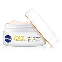 Nivea Q10 Plus C Anti-Wrinkle + Energy SPF 15 Day Cream with Vitamin C for Tired, Dull Skin