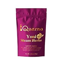 Yoni Steam Herbs for Cleansing, Vaginal Health, Personal Postpartum Feminine Care, Yoni Herbs Tightening Products, V Steaming Herbs, Postpartum Gifts for Mom, Mother, Women, 50g (1.8oz) Pack