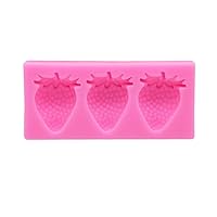 Fruit Shaped Silicone Mold Strawberry Pineapple Candy Mold Summer 3D Candy Mold Cake Decorating Tools Fruit Fondant Mold