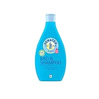 Penaten Bad & Shampoo, sanft reinigendes & pflegendes 2 in 1 Badezusatz Waschgel & Baby Shampoo (1 x 400 ml)