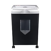 Cross-Cut Paper/Credit Card Shredder Draw-Out 18 Liter Overload Protect Shredder 150W Power