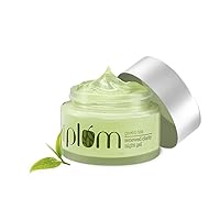 Skin Renewing Night Face Gel with Green Tea & Glycolic Acid for Oily & Acne Prone Skin, Hydrating Moisturizer Night Cream for Oily Skin, Paraben & Cruelty Free for Women,1.69 Fl OZ