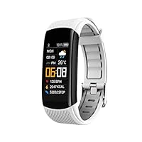 Smart Watch Heart Rate,The Weather,Blood Pressure,Calories,Step Counting,C5S Smart Watch for Android Phones and iPhone Compatible 2022 (White)
