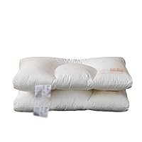 Whole Cotton Fiber Pillow Core Cotton Household Adult Pillow Low Neck Protection Pillow Pair