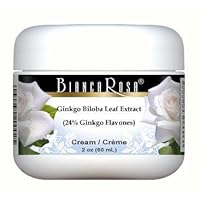 Ginkgo Biloba Leaf Extract (24% Ginkgo Flavones) Cream (2 oz, ZIN: 514352) - 2 Pack