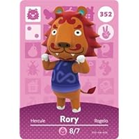 Rory - Nintendo Animal Crossing Happy Home Designer Series 4 Amiibo Card - 352