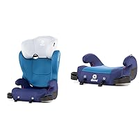 Diono Cambria 2 XL, Dual Latch Connectors, 2-in-1 Belt Positioning Booster Seat, High-Back & Solana 2 XL 2022, Dual Latch Connectors, Lightweight Backless Belt-Positioning Booster Car