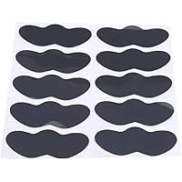 Set of 10 Deep Cleansing Nose Strips for Blackhead Removal on Oily Skin, Black