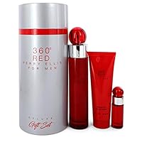 Perry Ellis 360° Red for Men - 3-Piece Gift Set