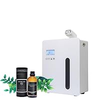 Upgraded HVAC Scent Air Machine for Home 300ml with Cold Air Technology & King Aura 100ml- Essential Oils
