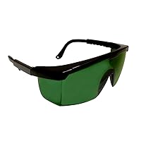 Cordova EJBIRUV5 Retriever Welder's Glasses, Black Frame, 5.0 IR Green Lens, 1-Pack