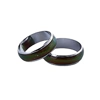Cool Mood Ring Emotion Feeling Color Change Adjustable Ring For Lover bore size：20mm Practical Processed