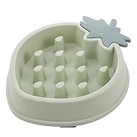 Dog Slow Feeder Bowl Fun Strawberry Shape Bowls Bloat Stop Dog Bowls Durable Preventing Choking For Medium Small Dogs Dog Slow Feeder Bowl Small Puppy Slow Feeder Dog Bowls Small Medium Breed Wet Food