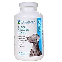 Canine 1000mg 180ct Chewable Tabs for Dogs Vanilla Flavored