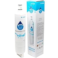 3-Pack Replacement for for KitchenAid KSCS25FKSS01 Refrigerator Water Filter - Compatible with for KitchenAid 4396508, 4396509, 4396510 Fridge Water Filter Cartridge