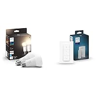 Smart Lighting Bundle with Dimmer Switch (75W A19 Bulbs, V2 Dimmer)