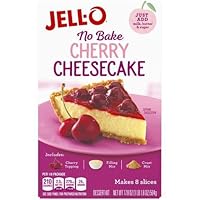 Jell-O No Bake Cherry Cheesecake (Pack of 3)