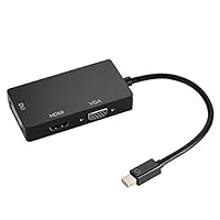 Mini Display Port DP to HDMI VGA DVI Converter For Microsoft surface pro 1 2 3 4