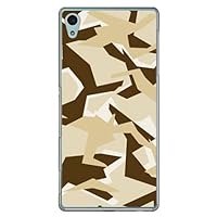 Second Skin Urban Camouflage Sand (Clear) Design by Moisture/for Xperia Z4 SO-03G/docomo DSO03G-PCCL-277-Y441