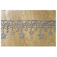 Lace Crafts - Stars Gold Tassels Lace Fringe Lace Trim Ribbon Costume Home Textile Curtains Decor Trims Clothes Sewing Accessories - (Color: Light Grey)