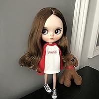 Clothes for Blythe Doll Licca Azone Ob24 Lijia Cloth T-Shirt Jeans Baby Dress Skirt Shirt