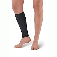 Ames Walker AW Style 510 Microfiber Compression Calf Sleeve Natural Small