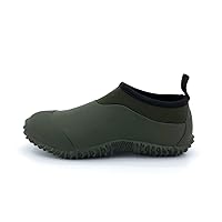 SYLPHID Men's Garden Shoes Women's Rain Shoe Waterproof Neoprene Camp Booties for Camping, Lawn Care, Gardening and Yard Work