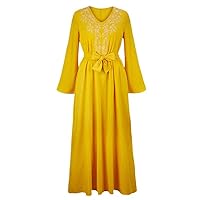 Summer Partyable Dress:Yellow Elegant Women's Office Dress,Perfect for Wedding and Evening Events