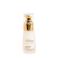 The Jojoba Company - 30ml Ultimate Serum - Anti-Aging, Reduces Appearance of Wrinkles, Crow’s Feet, Frown Lines, & Fine Lines - Increases Skin Firmness, Hydrates & Tightens - Clinically Proven Results