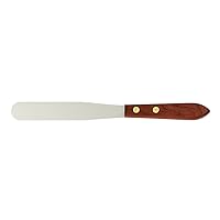 Stainless Steel Spatula and Blade, Wood Handle, for Pills, Medicine, Vitamins (5 in)
