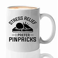 Acupuncture Coffee Mug 11oz White -Stress relief - Chiropractors Physical Therapists Physician Assistants Naturopathic Physicians Massage Therapists.