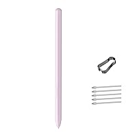 Galaxy Tab S9 FE Stylus Pen for Samsung Galaxy Tab S9 FE / S9 FE+ / S9/S9 FE Plus / S9+ SM-X510, SM-X516B S Pen with Tips (Purple)
